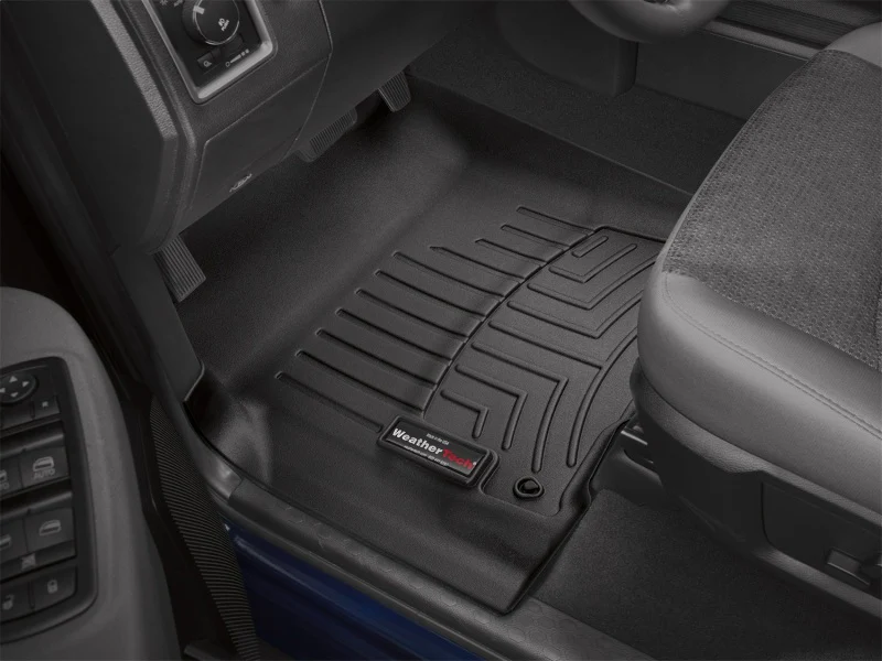 WeatherTech 12-13 Dodge Ram Front FloorLiner - Black - Image 16