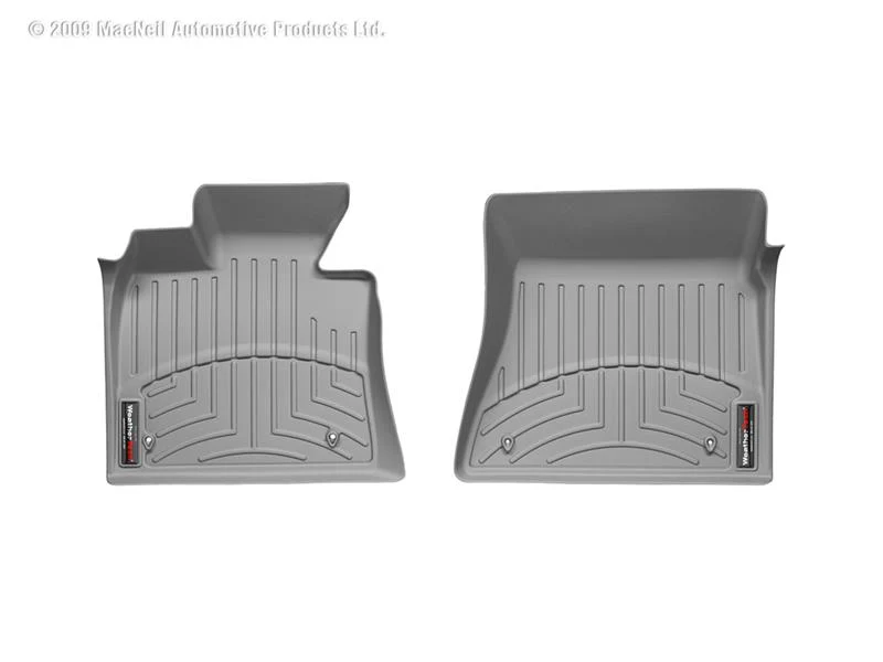 WeatherTech 12-13 Ford F250/F350/F450/F550 Front Floorliner OTH - Grey - Image 4