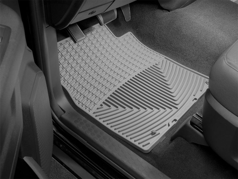 WeatherTech 12-14 Dodge Ram Truck 1500 Front Rubber Mats - Grey - Image 5