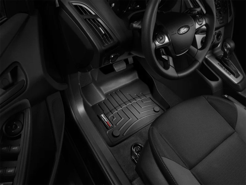 WeatherTech 12-14 Ford Focus Front FloorLiner - Black - Image 7