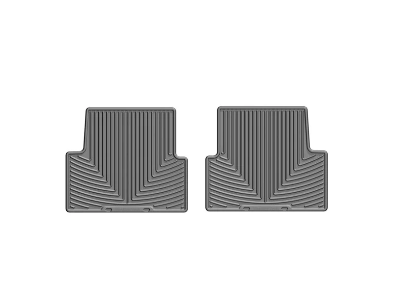 WeatherTech 12+ Chevrolet Sonic Rear Rubber Mats - Grey - Image 2