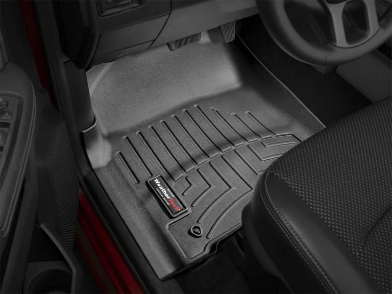 WeatherTech 12+ Dodge Ram 1500 Front FloorLiner - Black - Image 16