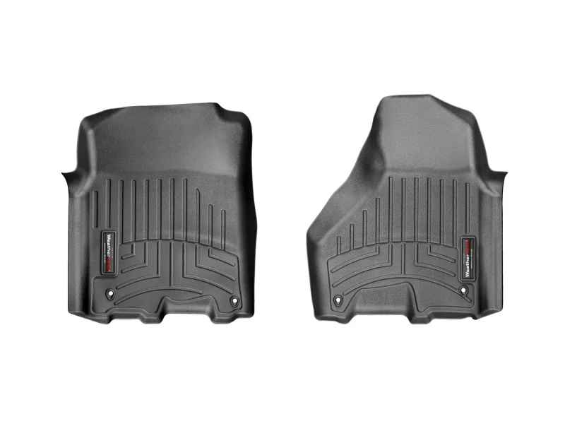 WeatherTech 12+ Dodge Ram 1500 Front FloorLiner - Black - Image 3