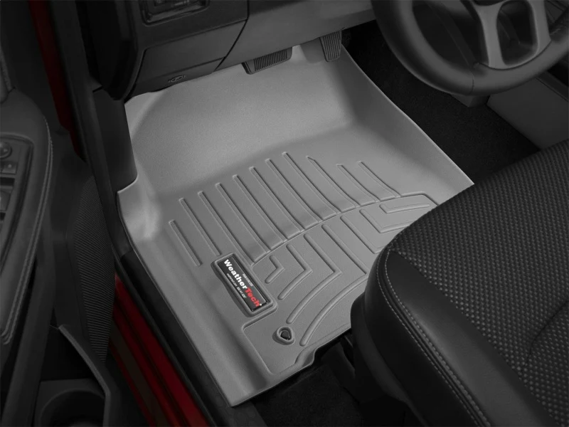 WeatherTech 12+ Dodge Ram 1500 Front FloorLiner - Grey - Image 6