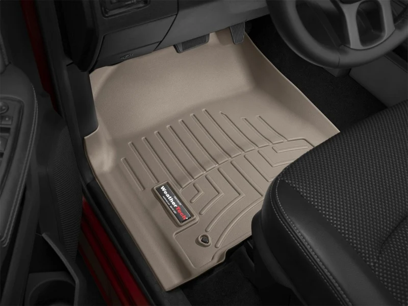 WeatherTech 12+ Dodge Ram 1500 Front FloorLiner - Tan - Image 17