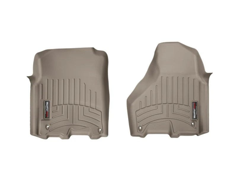 WeatherTech 12+ Dodge Ram 1500 Front FloorLiner - Tan - Image 4