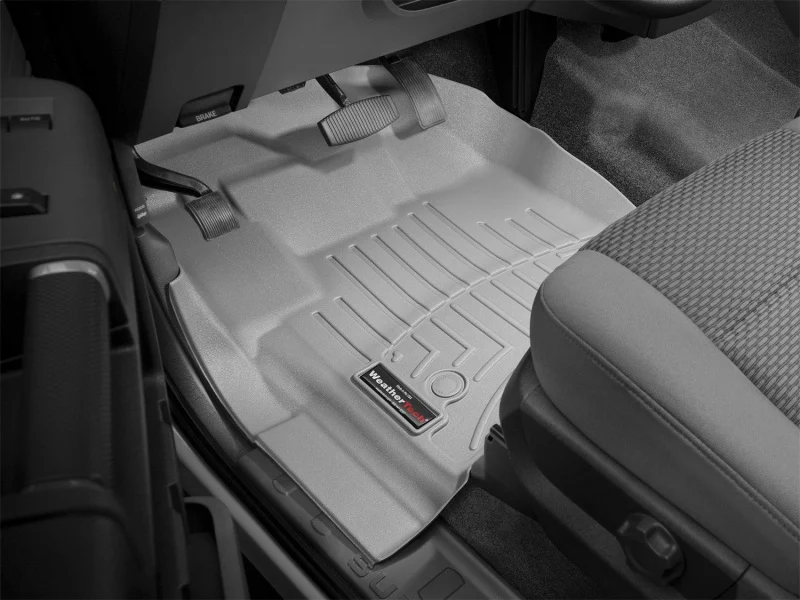 WeatherTech 12+ Ford F250/F350/F450/F550 Front FloorLiner - Grey - Image 5