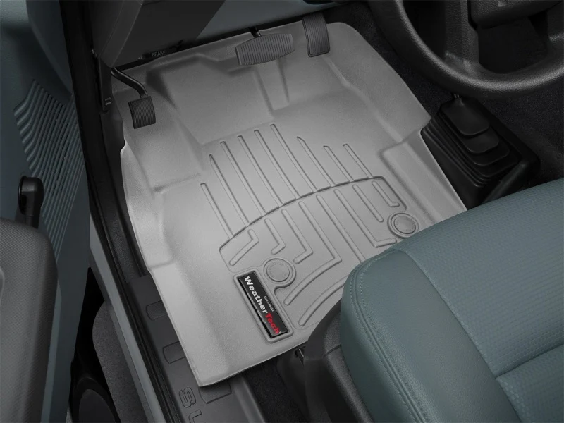 WeatherTech 12+ Ford F250/F350/F450/F550 Front FloorLiner - Grey - Image 16