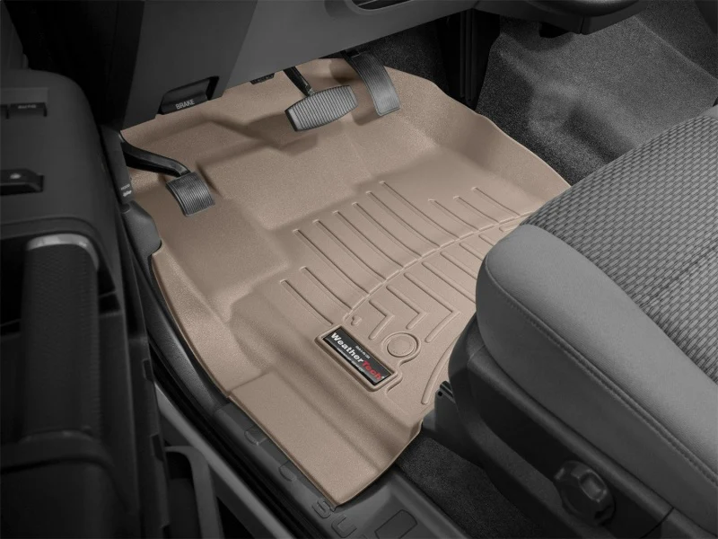 WeatherTech 12+ Ford F250/F350/F450/F550 Front FloorLiner - Tan - Image 13