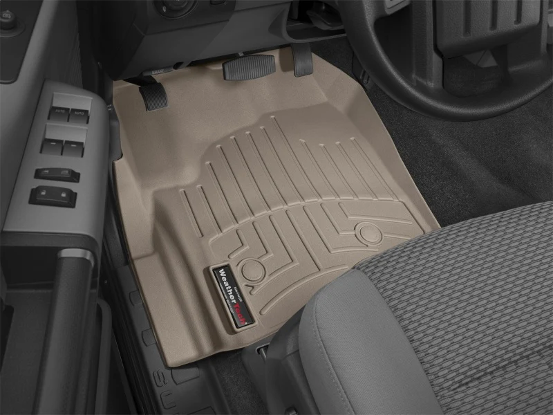 WeatherTech 12+ Ford F250/F350/F450/F550 Front FloorLiner - Tan - Image 13