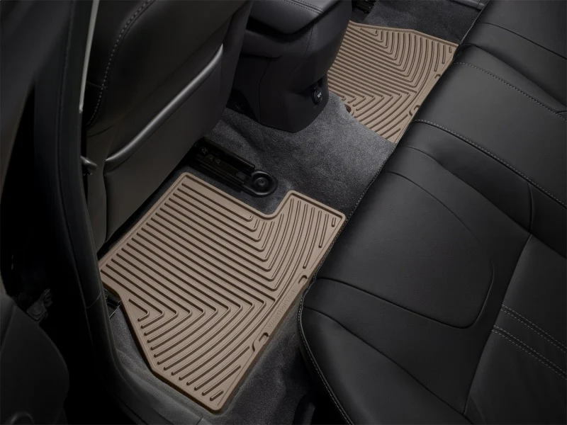 WeatherTech 12+ Ford Focus Rear Rubber Mats - Tan - Image 5