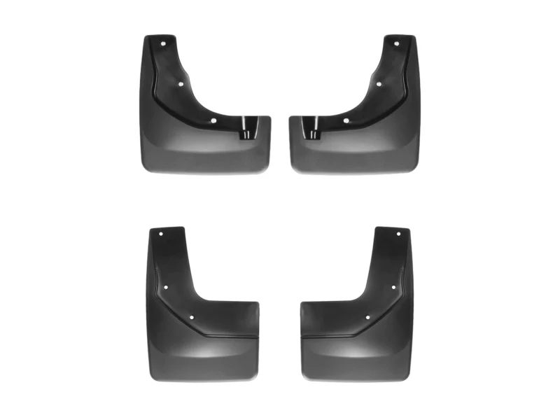 WeatherTech 13-16 Ford Escape No Drill Mudflaps - Black - Image 5