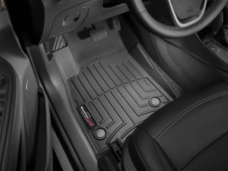 WeatherTech 13+ Buick Encore Front FloorLiner - Black - Image 13