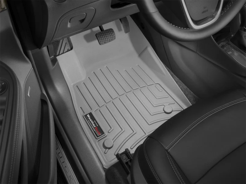 WeatherTech 13+ Buick Encore Front FloorLiner - Grey - Image 15
