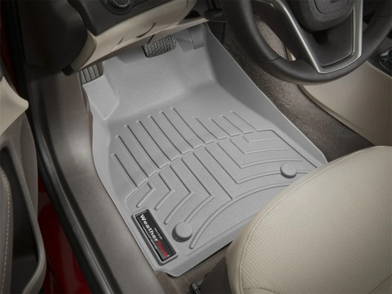 WeatherTech 13+ Chevrolet Malibu Front FloorLiner - Grey - Image 13