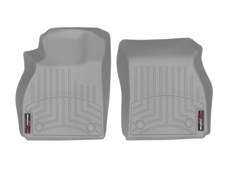 WeatherTech 13+ Chevrolet Malibu Front FloorLiner - Grey - Image 3