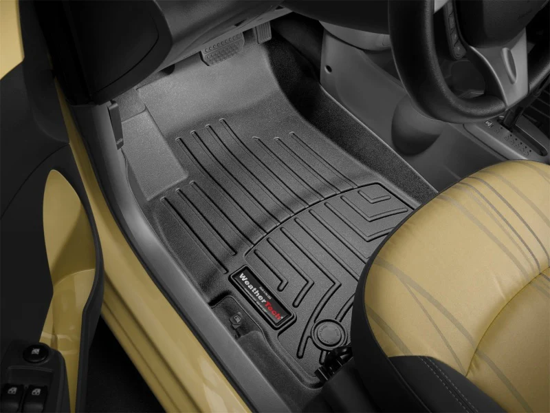 WeatherTech 13+ Chevrolet Spark Front FloorLiner - Black - Image 13