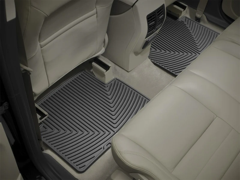 WeatherTech 13+ Ford Escape Rear Rubber Mats - Black - Image 5