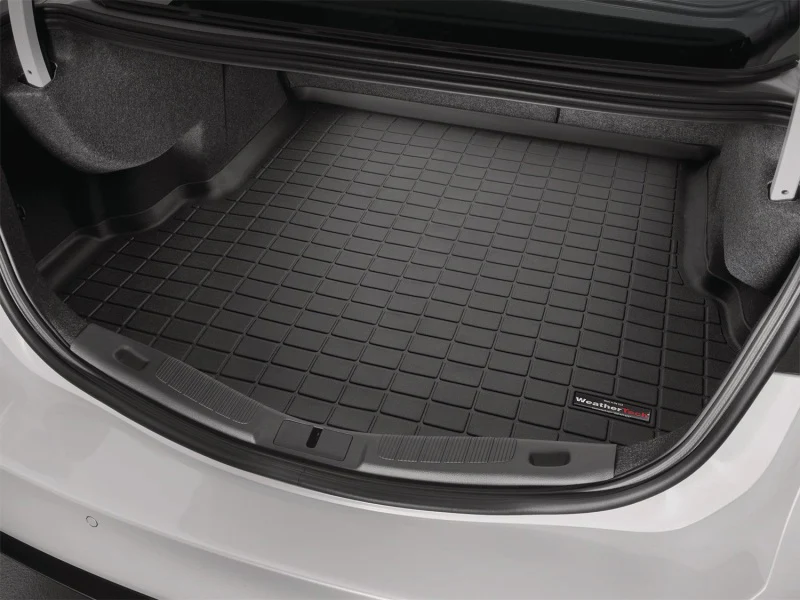 WeatherTech 13+ Ford Fusion Cargo Liner - Black - Image 5