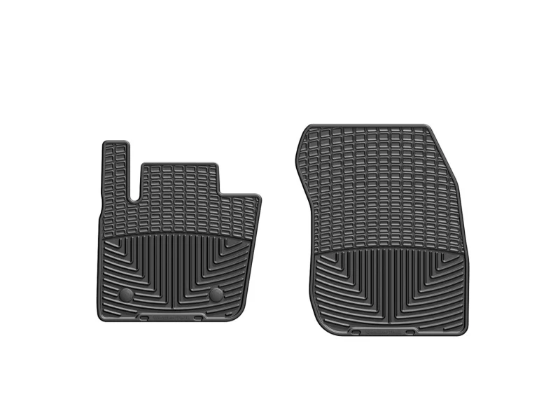 WeatherTech 13+ Ford Fusion Front Rubber Mats - Black - Image 2