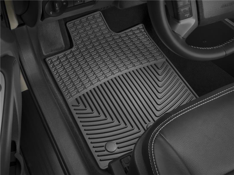 WeatherTech 13+ Ford Fusion Front Rubber Mats - Black - Image 3