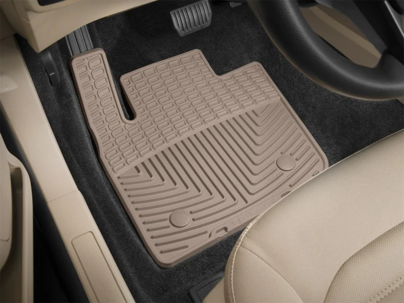 WeatherTech 13+ Ford Fusion Front Rubber Mats - Tan - Image 5
