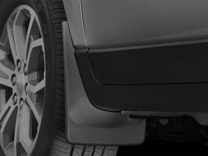 WeatherTech 13+ GMC Acadia No Drill Front Mudflaps - Image 5