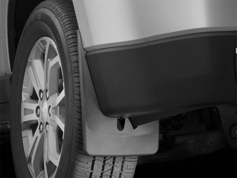WeatherTech 13+ GMC Acadia No Drill Rear Mudflaps - Image 5