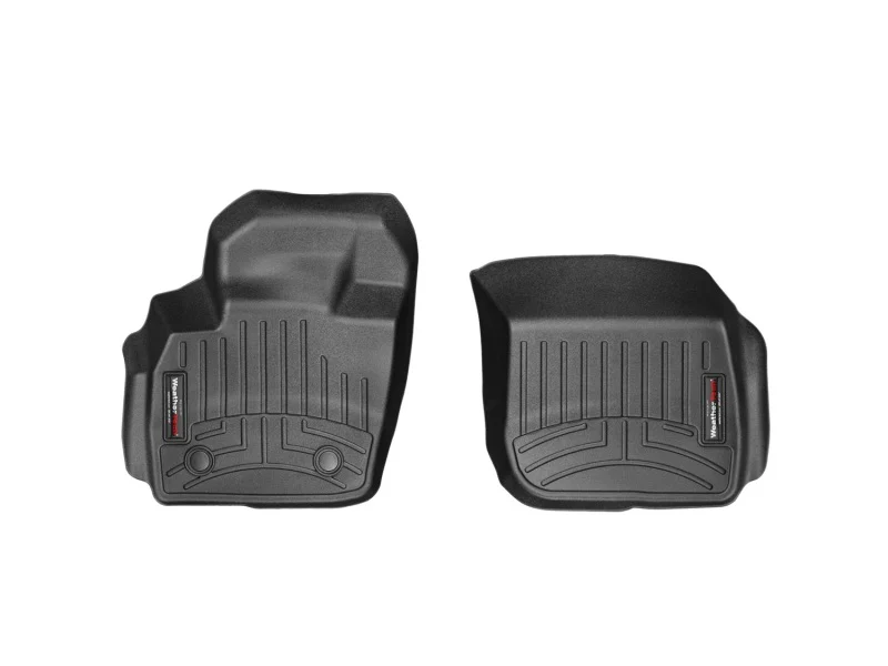 WeatherTech 13+ Lincoln MKZ Front FloorLiner - Black - Image 2
