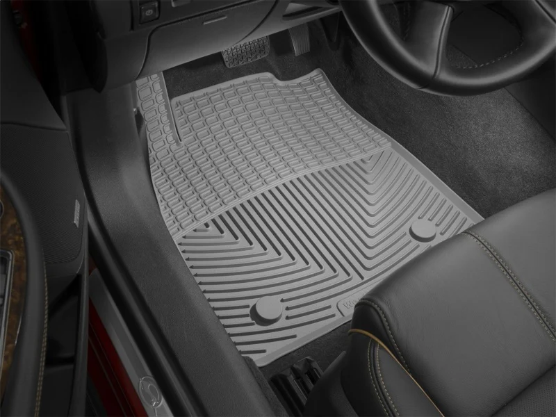 WeatherTech 14+ Chevrolet Impala Front Rubber Mats - Grey - Image 5
