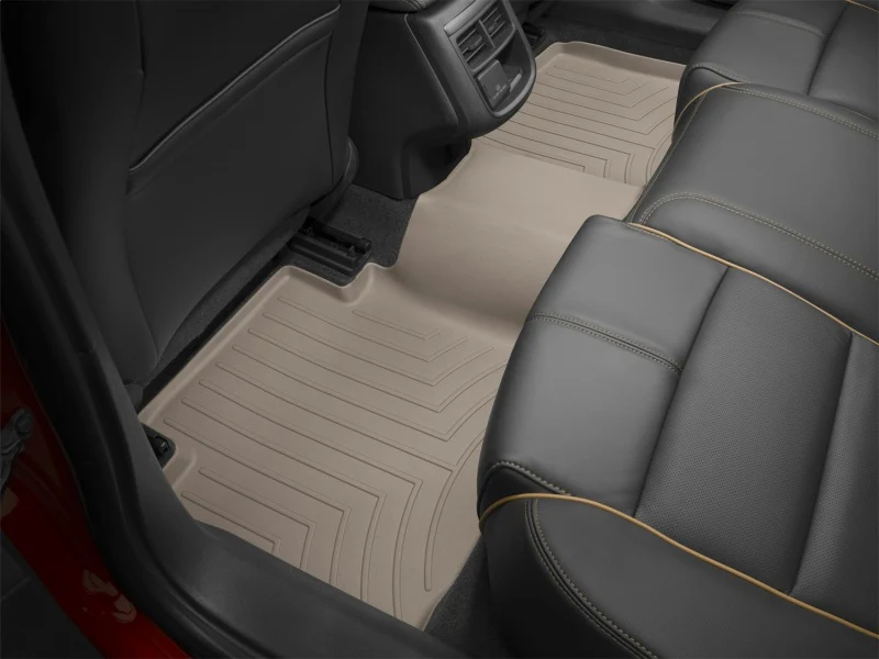WeatherTech 14+ Chevrolet Impala Rear FloorLiner - Tan - Image 8