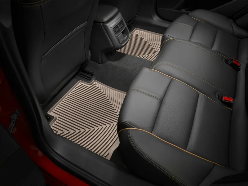 WeatherTech 14+ Chevrolet Impala Rear Rubber Mats - Tan - Image 5