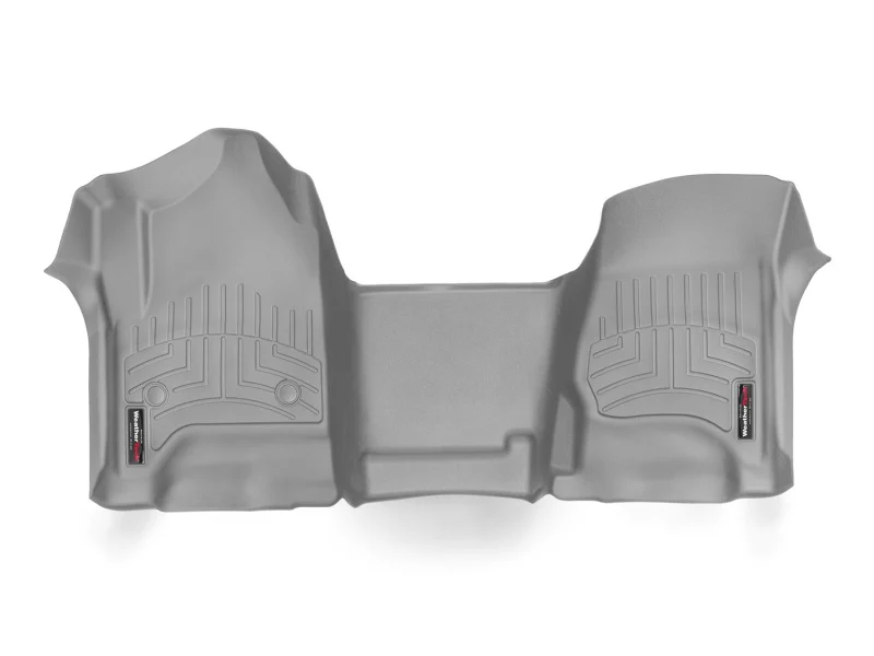 WeatherTech 14+ Chevrolet Silverado Front Floorliner OTH - Grey - Image 3