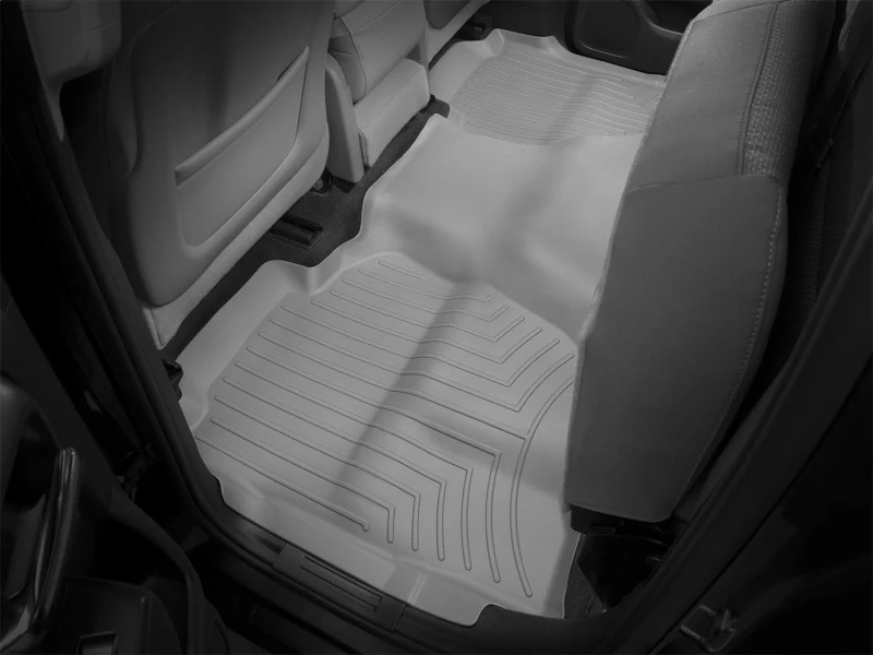 WeatherTech 14+ Chevrolet Silverado Rear FloorLiner - Grey - Image 15