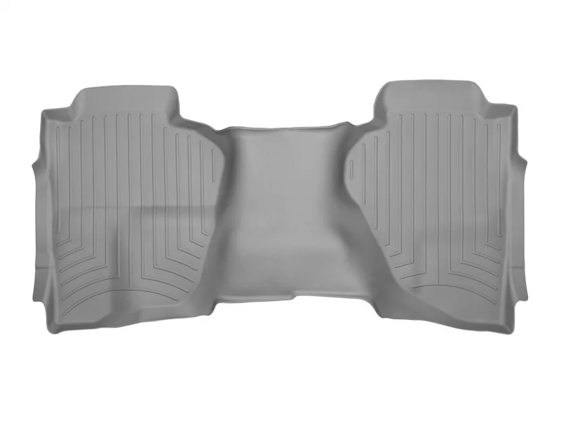 WeatherTech 14+ Chevrolet Silverado Rear FloorLiner - Grey - Image 5