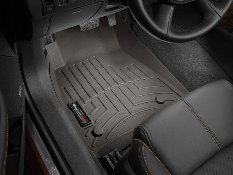 WeatherTech 14+ Chevy Silverado 1500 Regular Cab Front FloorLiner - Cocoa - Image 2