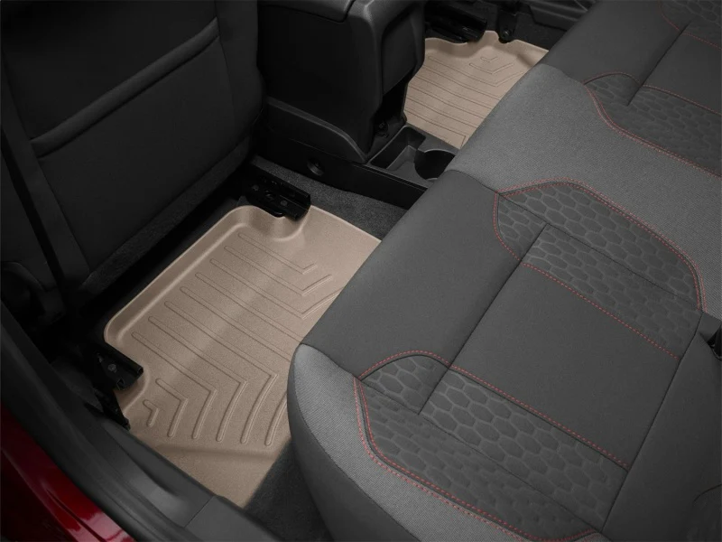 WeatherTech 14+ Ford Fiesta Rear FloorLiner - Tan - Image 13