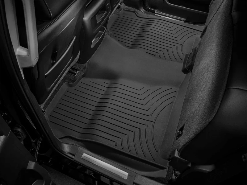 WeatherTech 15-19 GMC Sierra / Sierra Denali 2500HD/3500HD (Crew Cab) Rear FloorLiner HP - Black - Image 12
