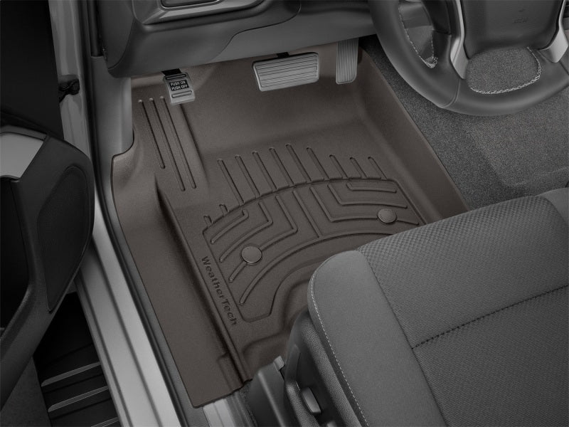 WeatherTech 15-19 GMC Yukon / Cadillac Escalade / 15-18 Chevrolet 1500 Front FloorLiner HP - Cocoa - Image 4