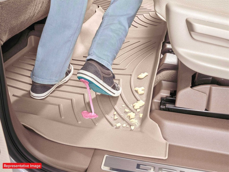 WeatherTech 15-20 GMC Yukon / Yukon Denali Rear FloorLiner HP - Cocoa - Image 2