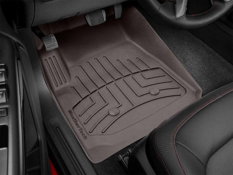 WeatherTech 15-22 Chev Colorado / GMC Canyon EXT Cab/CC (Carpeted Floor) Front FloorLiner HP - Cocoa - Image 8