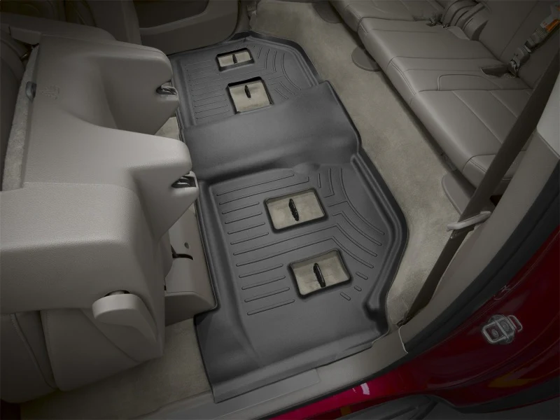 WeatherTech 15+ Cadillac Escalade/Chevy Suburban/GMC Yukon XL Rear FloorLiner - Black - Image 15