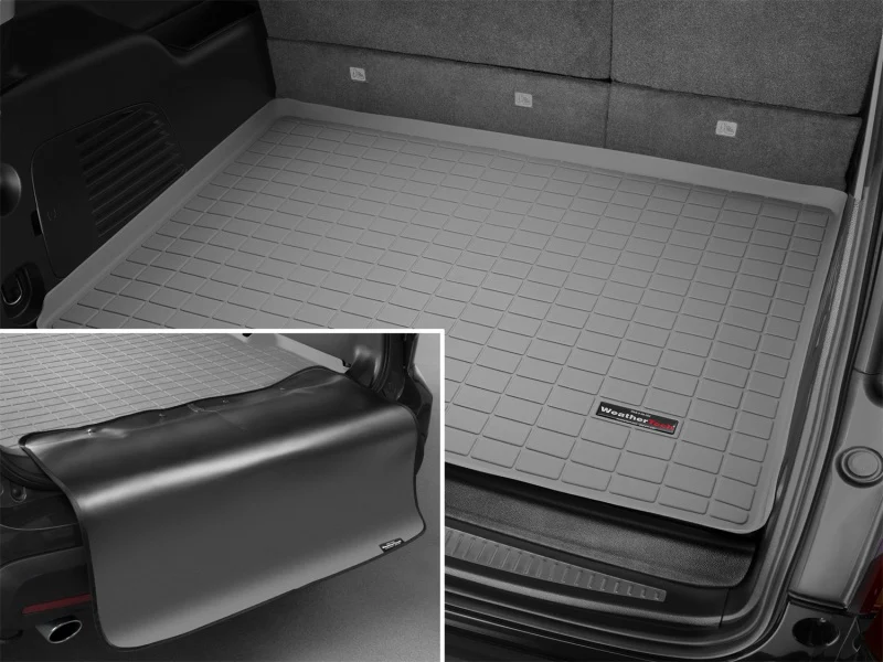WeatherTech 15+ Cadillac Escalade ESV Cargo Liner w/ Bumper Protector - Grey - Image 2