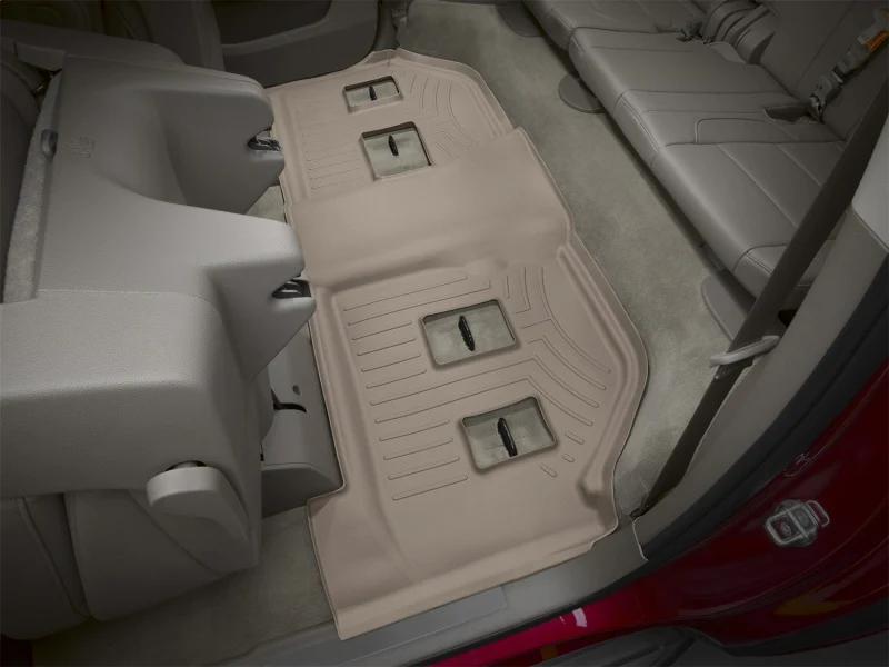 WeatherTech 15+ Cadillac Escalade ESV Rear FloorLiner - Tan - Image 10