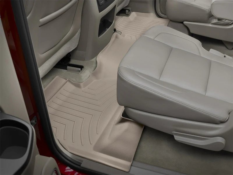WeatherTech 15+ Chevrolet Suburban Rear FloorLiner - Tan - Image 10