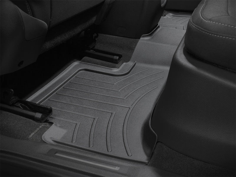 WeatherTech 15+ Chevy Colorado Extended Cab Rear FloorLiner - Black - Image 13