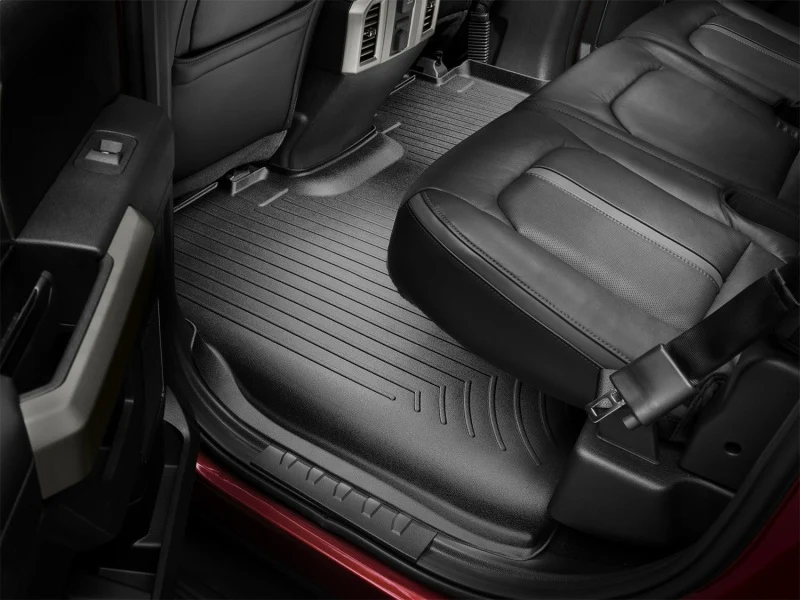WeatherTech 15 Ford F-150 (Supercrew Only)  Rear FloorLiners - Black - Image 13