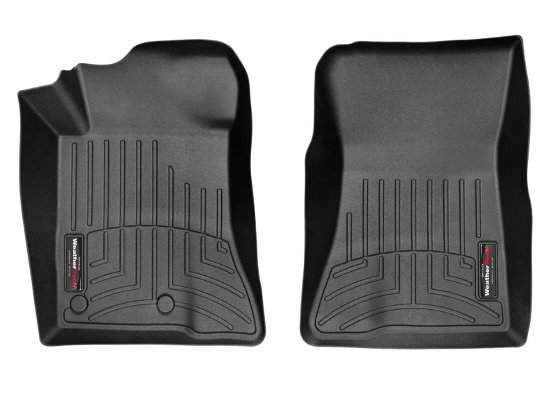 WeatherTech 15 Ford Mustang Front FloorLiners - Black - Image 2