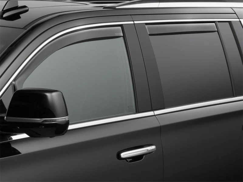 WeatherTech 16-19 Chevrolet Cruze Front&Rear Side Window Deflectors - Dark Smoke - Image 4