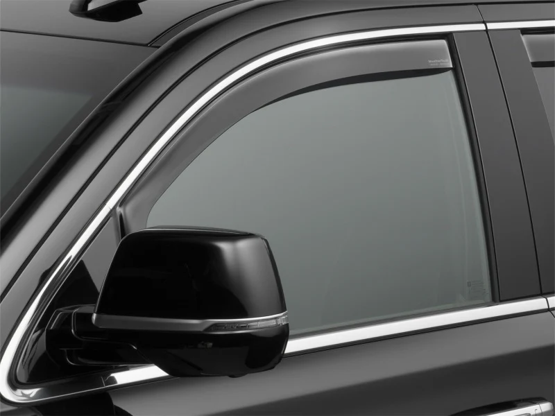 WeatherTech 16-19 Chevrolet Cruze Front Side Window Deflectors - Dark Smoke - Image 3